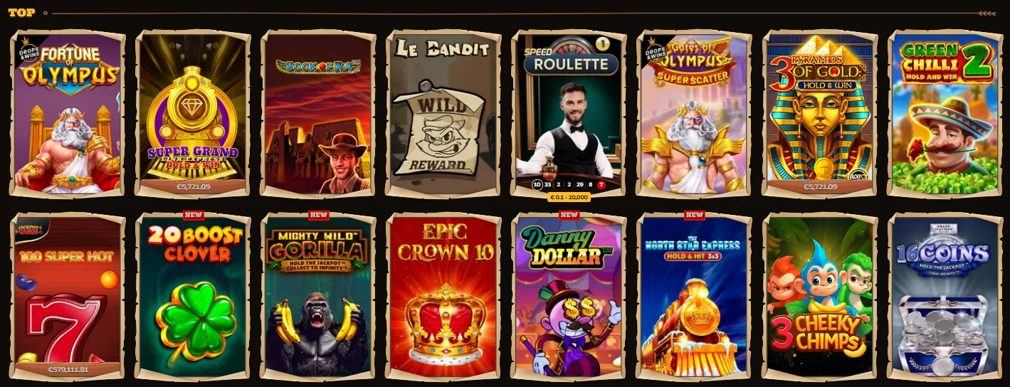 lizaro casino top